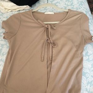 lettuce cut tie shirt